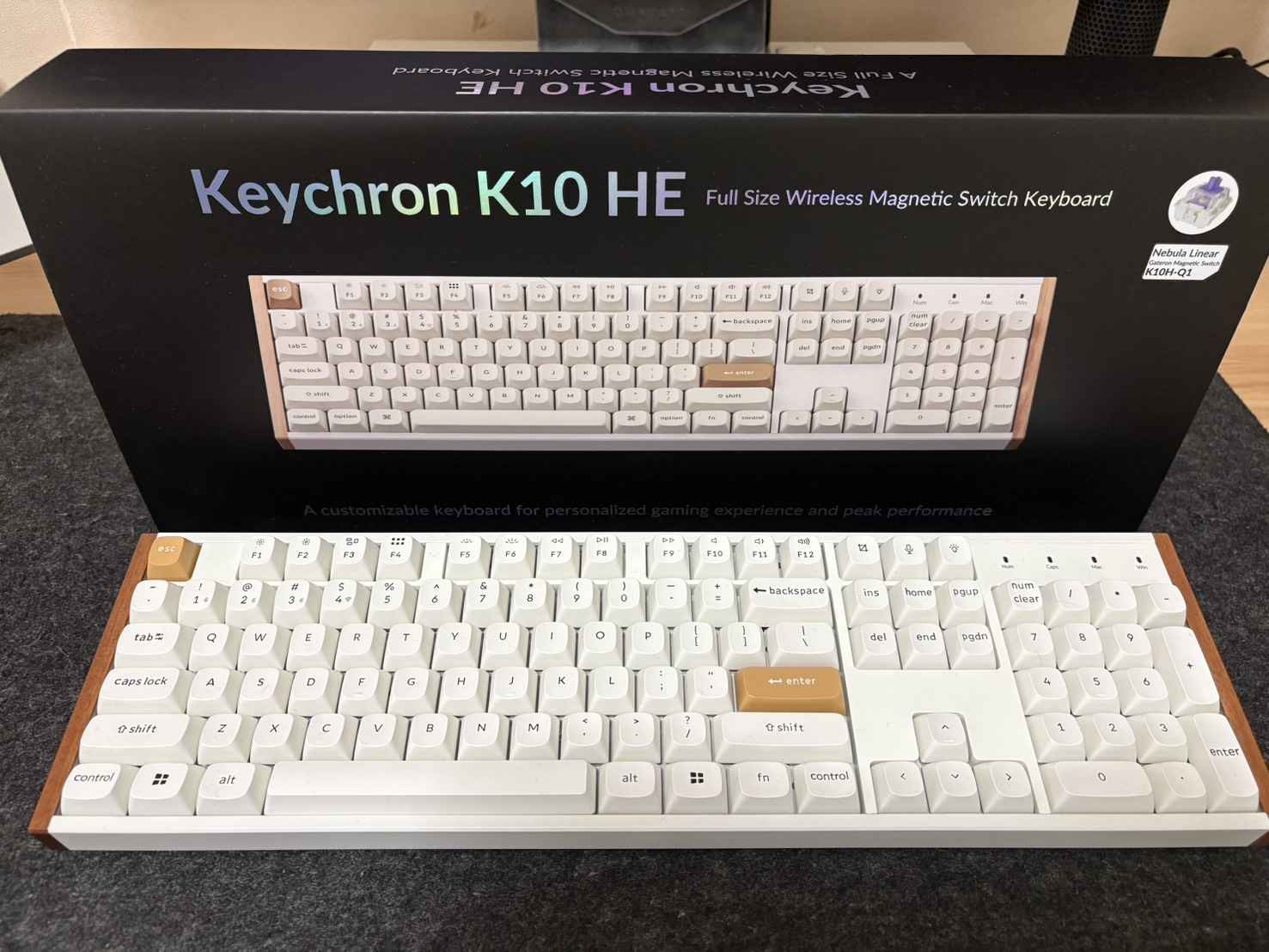 Keychron K10 HE (Special Edition ขอบไม้) - Keyboards & Keypads - Bang ...
