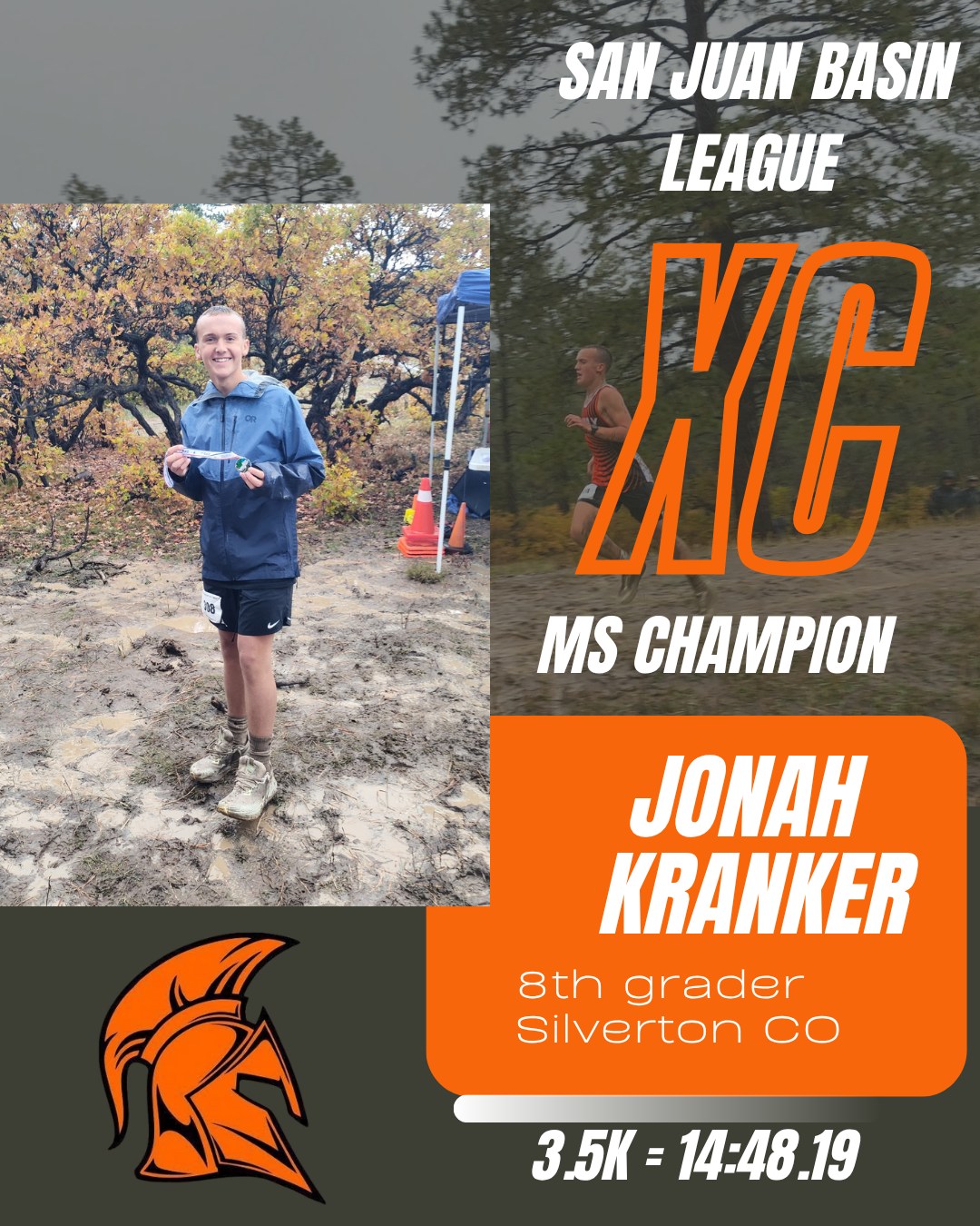 Ouray - Congratulations to 8th grader, Jonah Kranker, for dominating ...