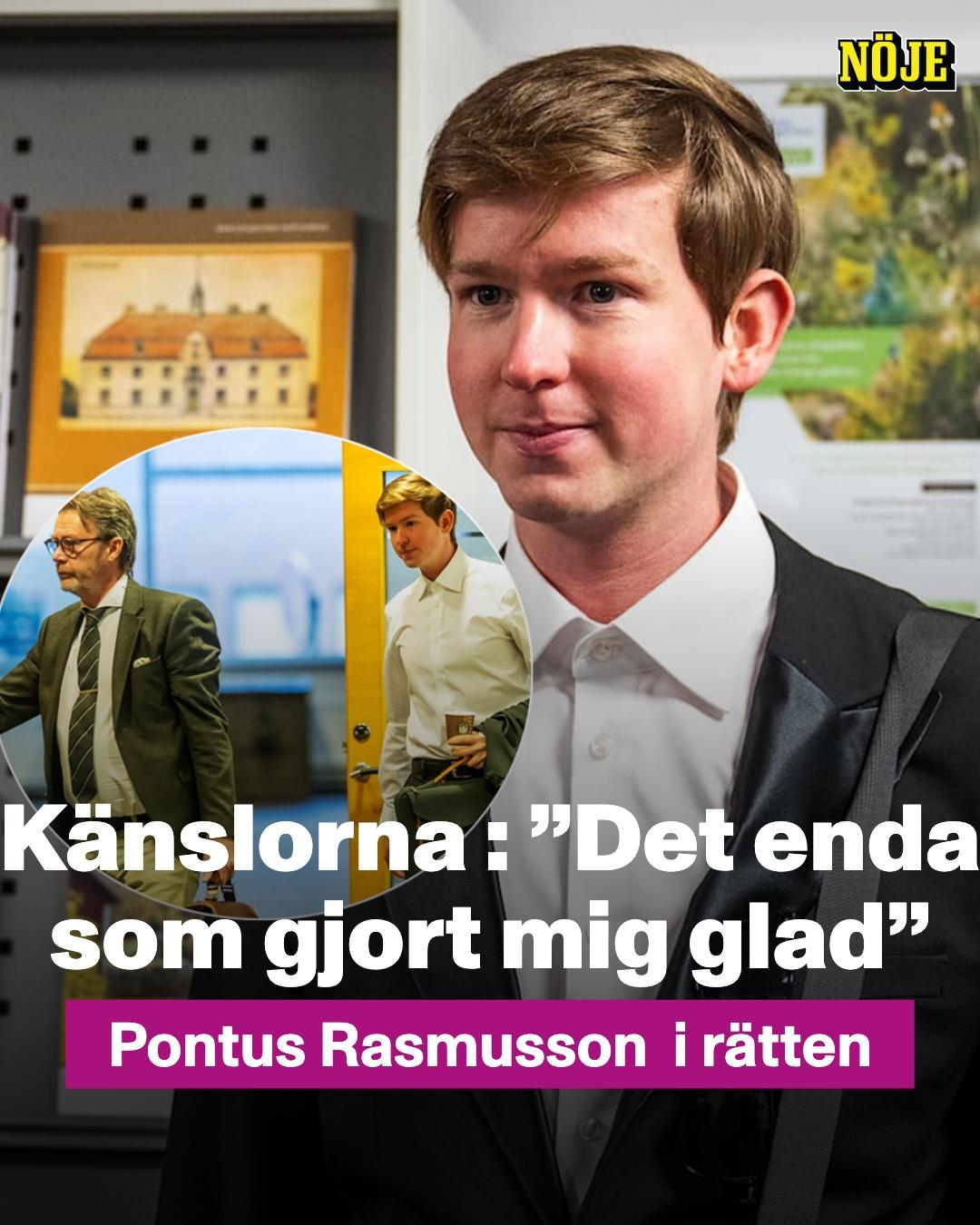 Aftonbladet - YRKAR PÅ MILJONBÖTER Pontus Rasmusson, 27, står åtalad ...