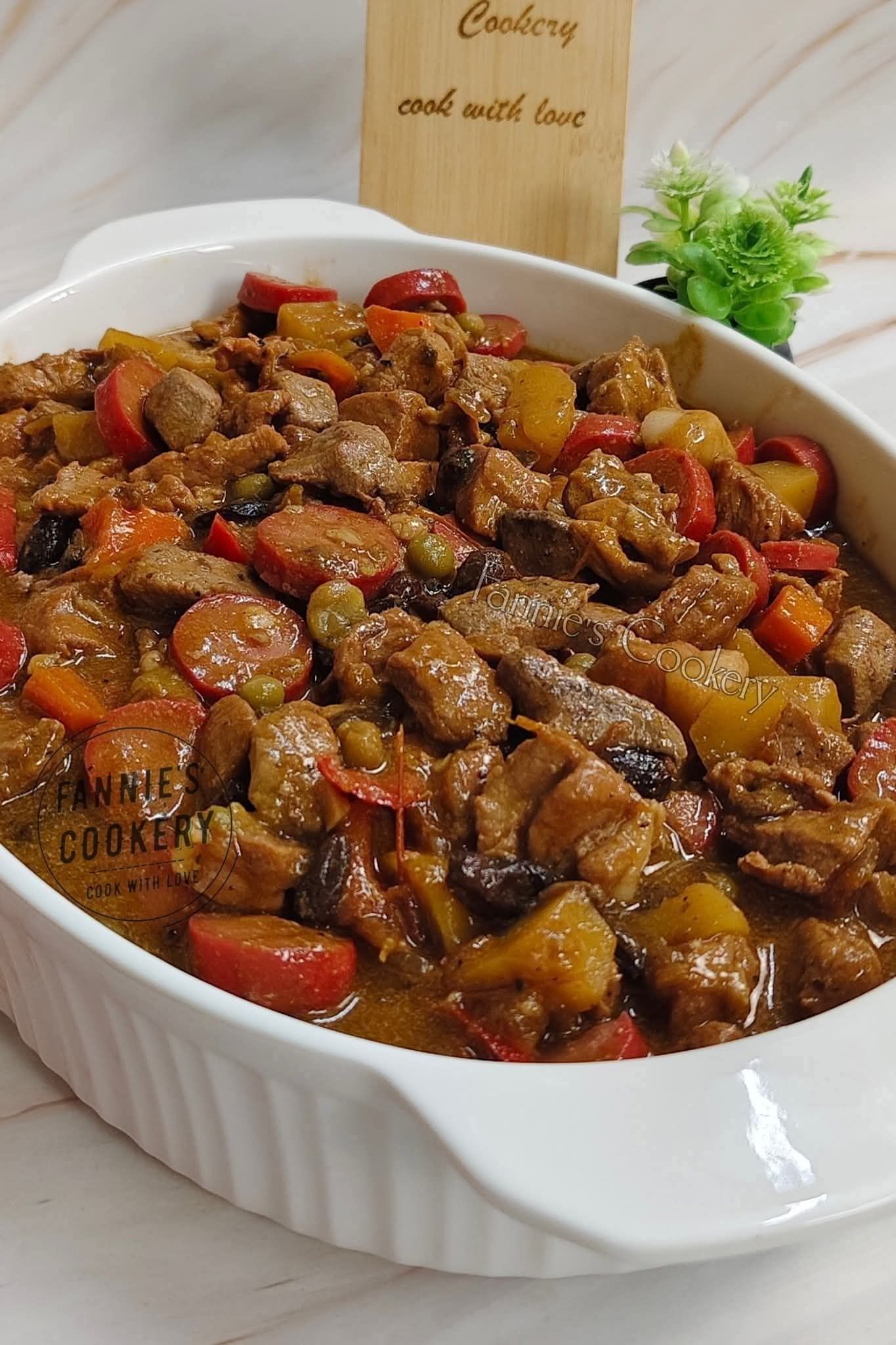 Fannie's - PORK MENUDO without Tomato Sauce🤎 Ingredients: • 1.1 ...