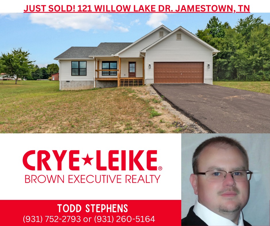 Crye-Leike - #JustSold by Crye-Leike Brown Realty - Todd Stephens 📍121 ...