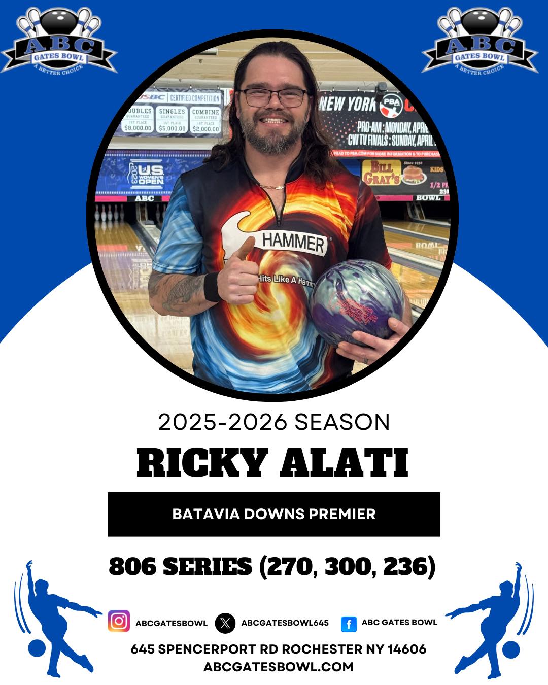 ABC Gates Bowl - We would like to congratulate @Ricky... | Facebook