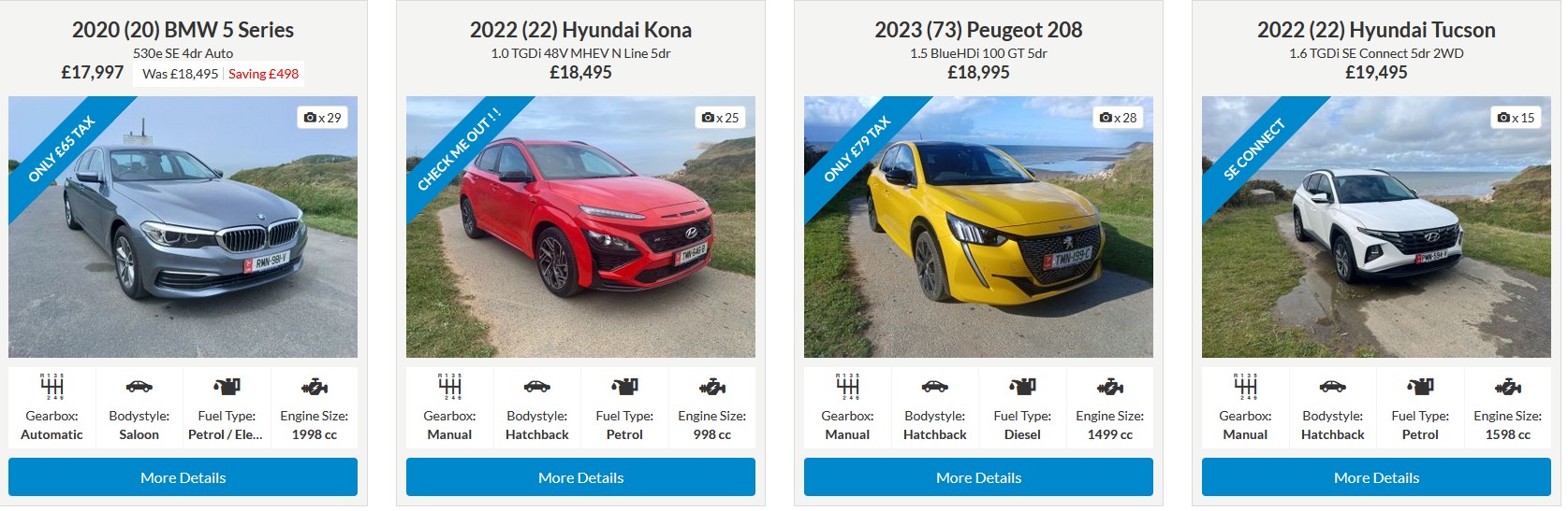 And just a few more. All at www.bcccars.im