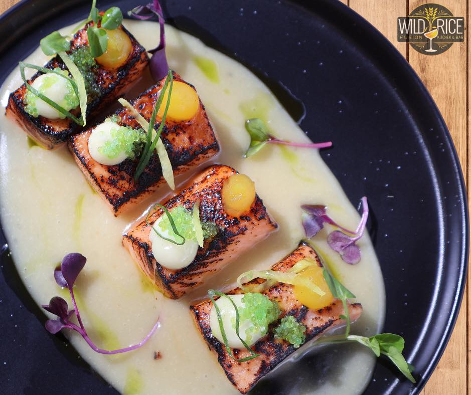 Wild - Torched Salmon! Available soon only at Wild Rice Rotorua! # ...
