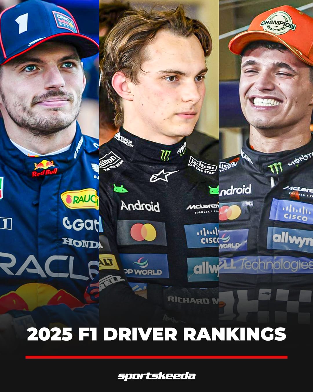 Sportskeeda - 2025 F1 Driver Rankings: Every driver ranked from worst ...