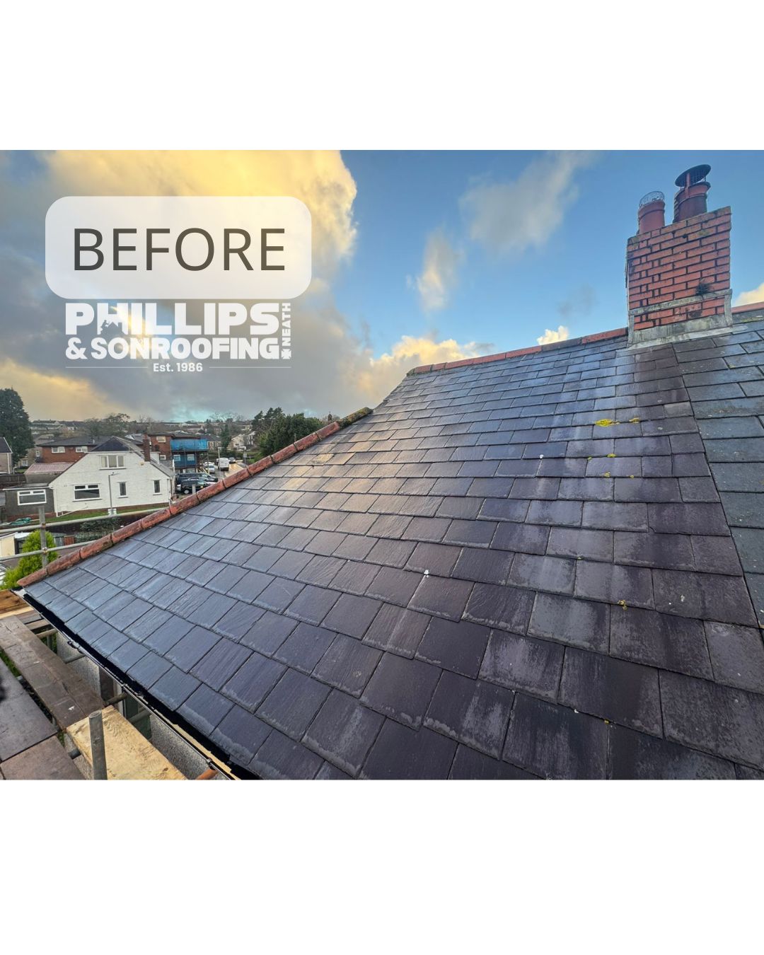 Phillips - 𝐀𝐧𝐨𝐭𝐡𝐞𝐫 𝐫𝐞-𝐫𝐨𝐨𝐟 𝐰𝐫𝐚𝐩𝐩𝐞𝐝 𝐮𝐩 👌 A lovely, clean finish using ...