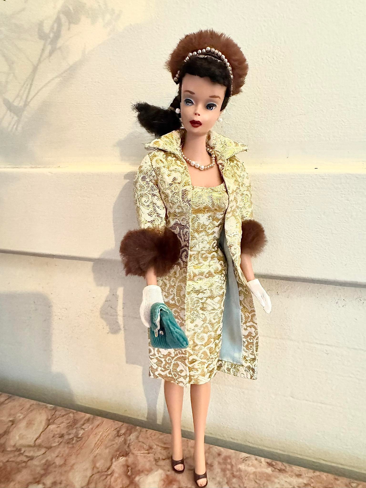 Vintage Barbie doll in new Evening Splendor outfit