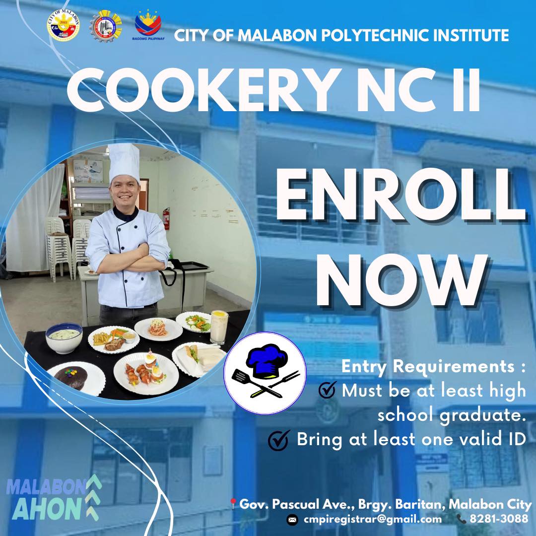 City - 👩‍🍳 ENROLL NOW! | COOKERY NC II at CMPI Turn your passion for ...