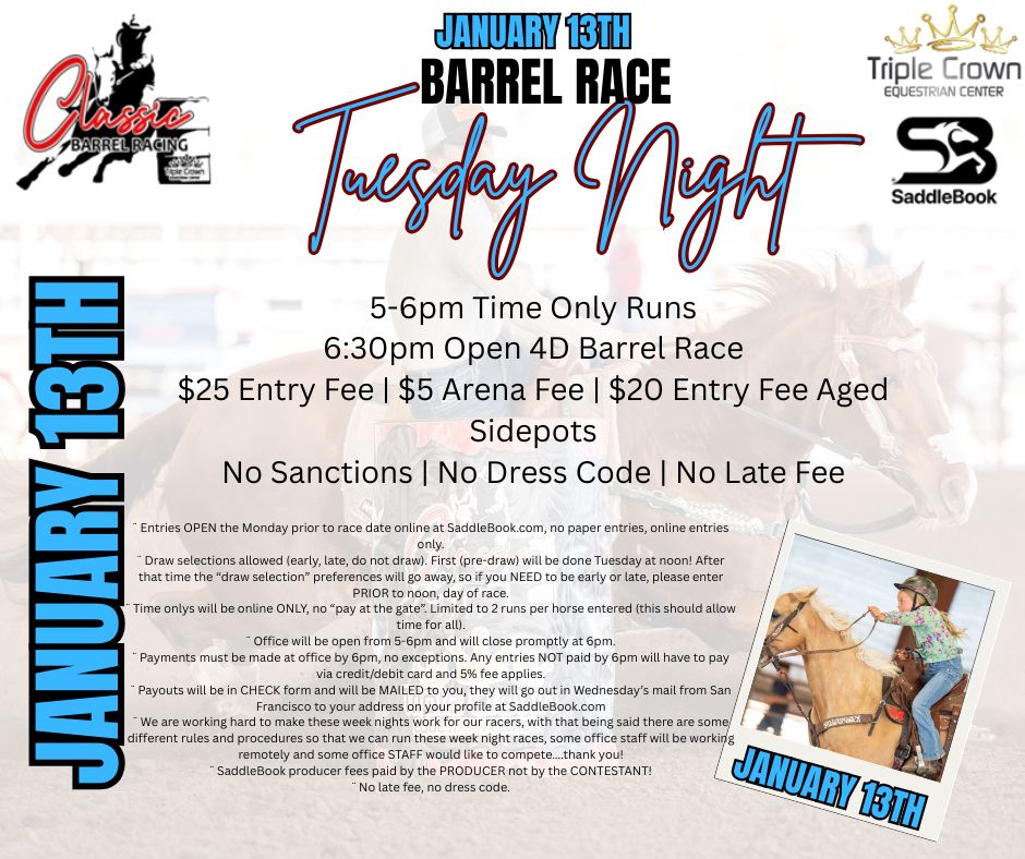 Classic Barrel Racing added a new... - Classic Barrel Racing