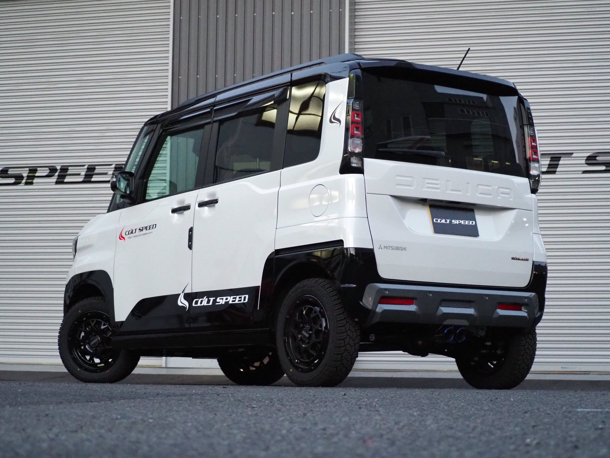 超新型デリカミニ（4WD）用リフトアップサスペンション 予約受付中