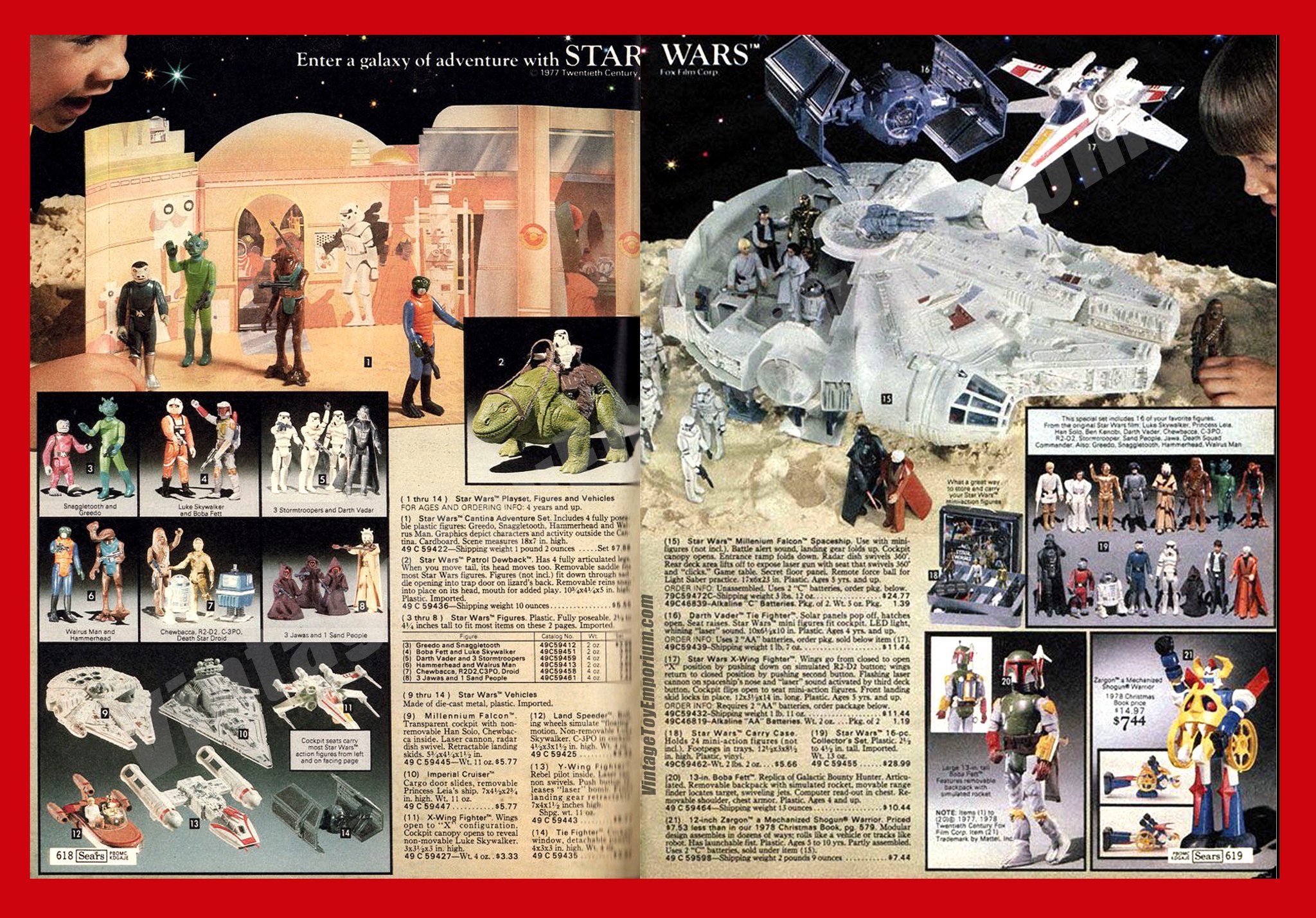 1979 Sears Catalog (pgs. 618-619) - Star Wars