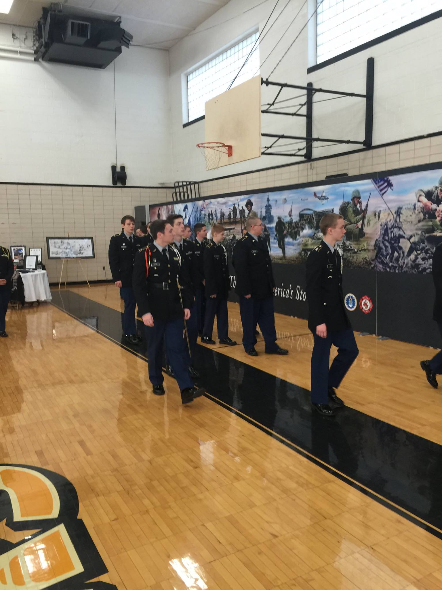 The Army ROTC cadets at Perry... - Operation:Flags of Freedom | Facebook