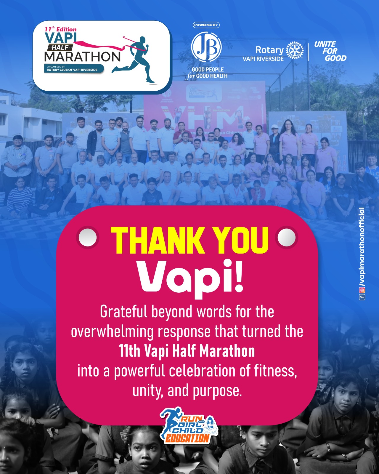 Vapi - Thank you, Vapi. Your incredible participation and wholehearted ...