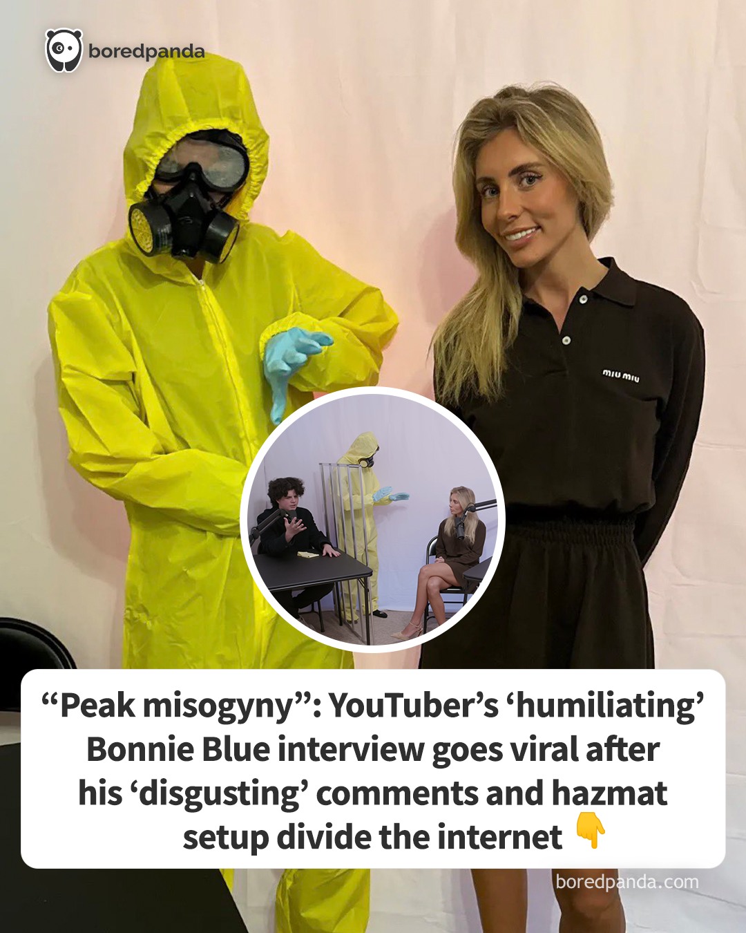 I Am - “Peak misogyny”: YouTuber’s ‘humiliating’ Bonnie Blue interview ...