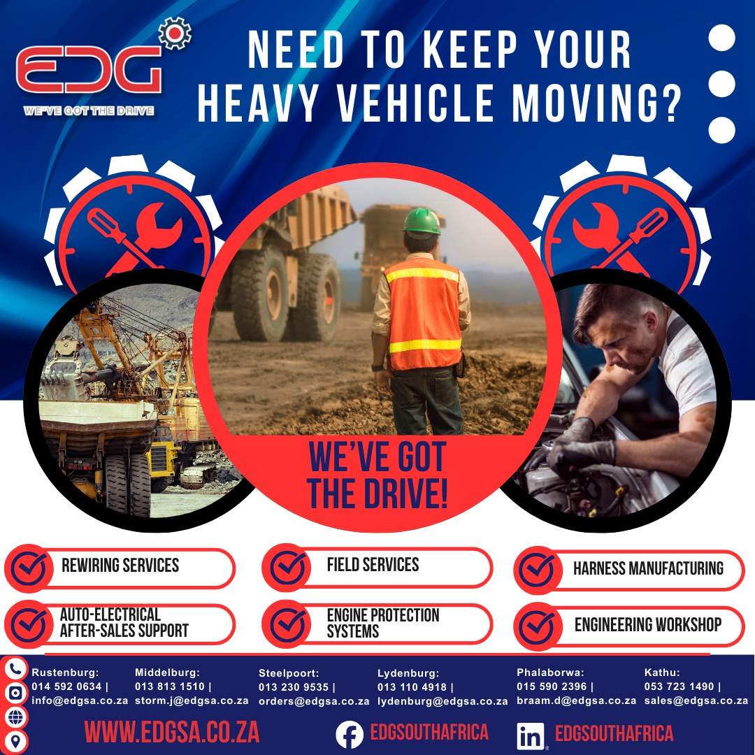 🚛⚙ Need to Keep Your Heavy Vehicle... - EDG South Africa | Facebook