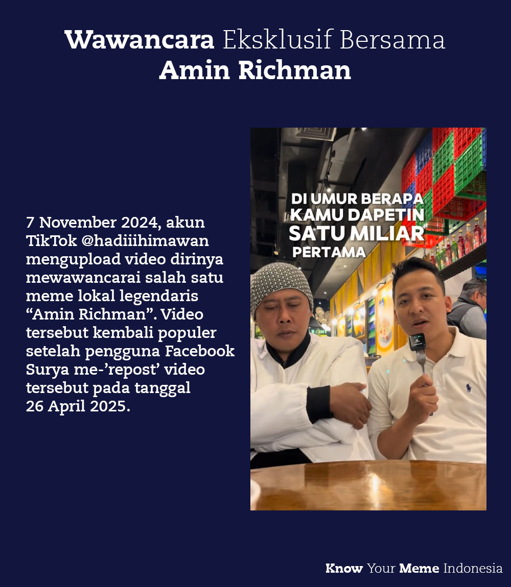 Know - Berhubung beberapa meme lama bangkit kembali belakangan ini ...