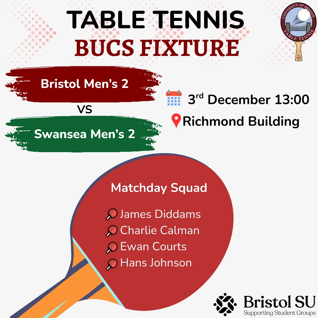 University of Bristol... - University of Bristol Table Tennis