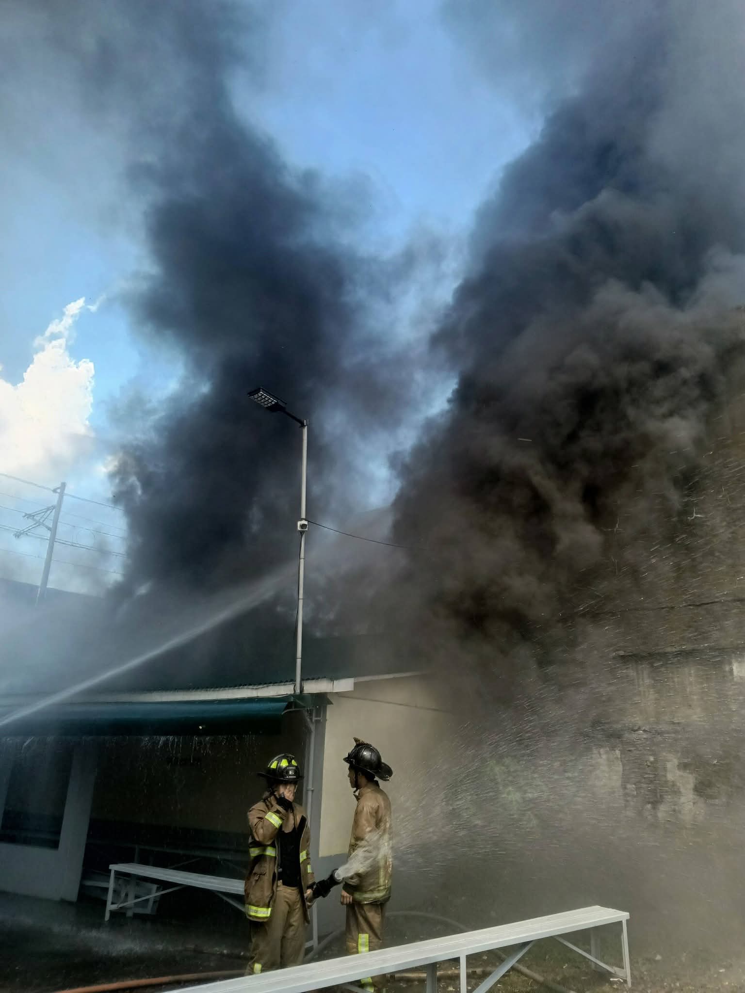 Philippine - Firefighters responded to a second alarm fire that hit ...