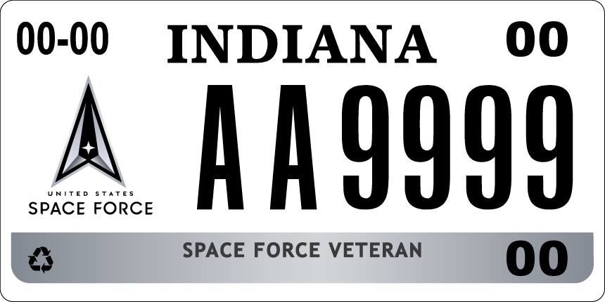 Gov. Mike Braun announced today that special license plates are