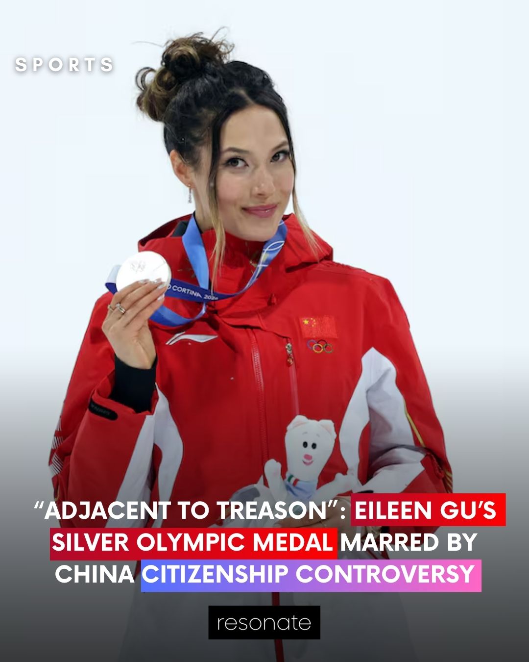 Resonate - 🥈 Eileen Gu won silver at the Milano 2026 Winter Olympics ...
