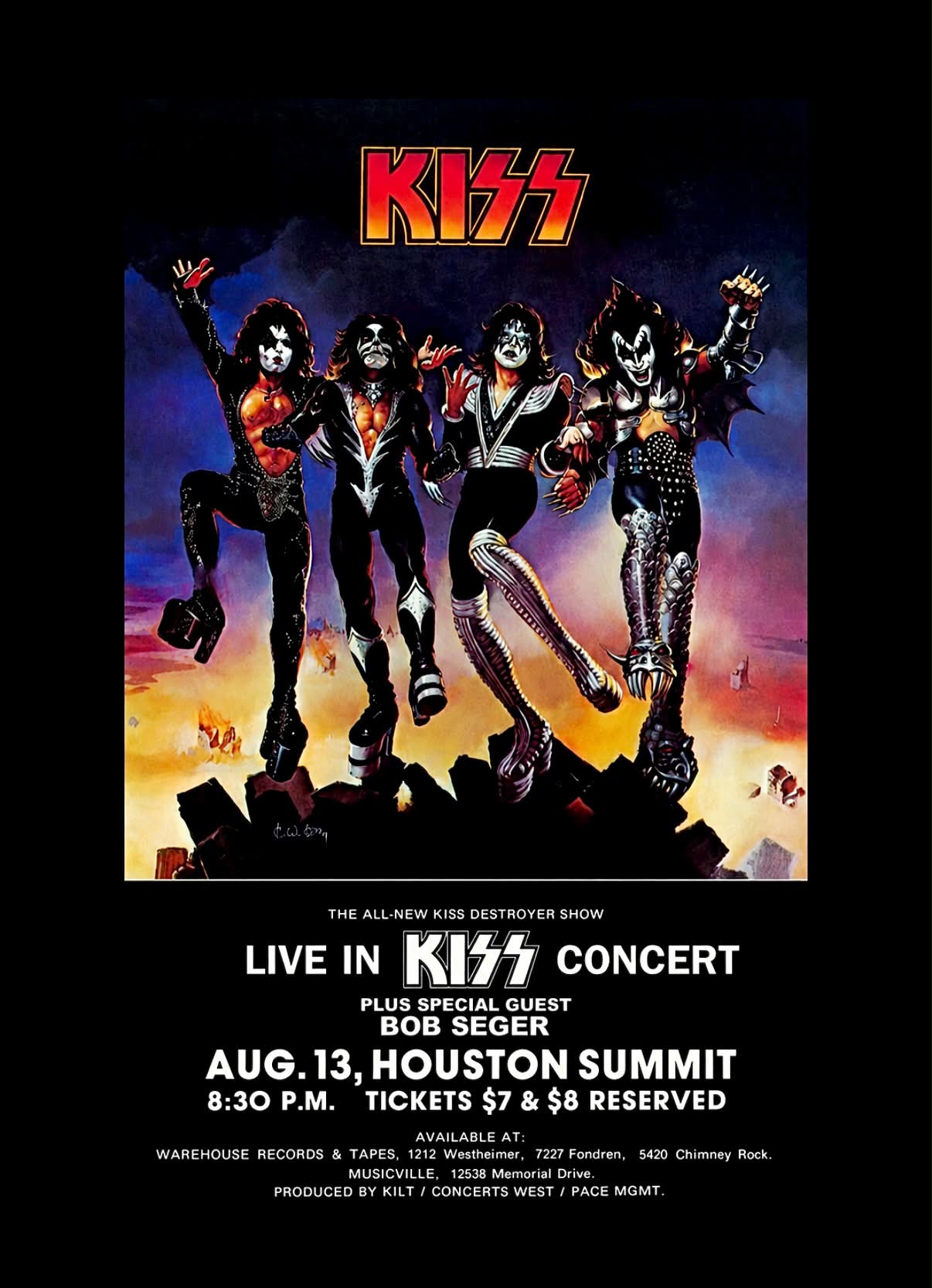 On This Day in Metal July 13, 1976 50 years ago today, KISS