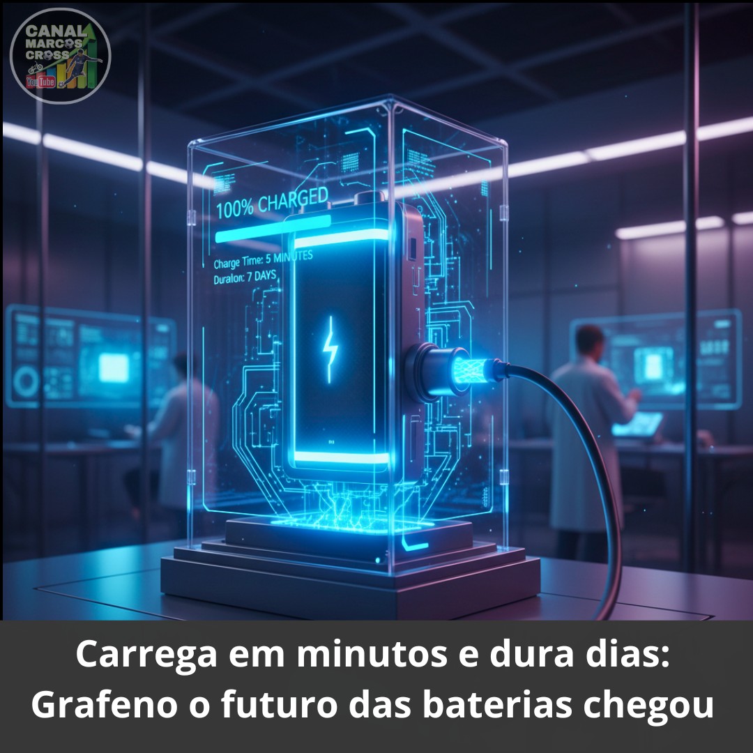 Canal - A BATERIA QUE PODE ACABAR COM AS TOMADAS?! O grafeno promete ...