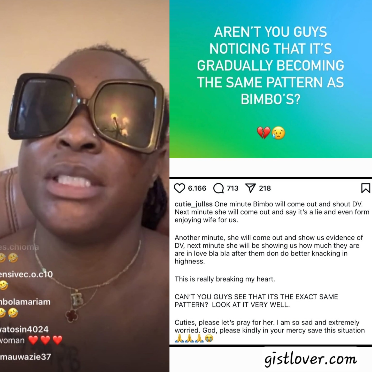 Gistlover - Check out what Cutie Jul said about Blessing CEO that made ...