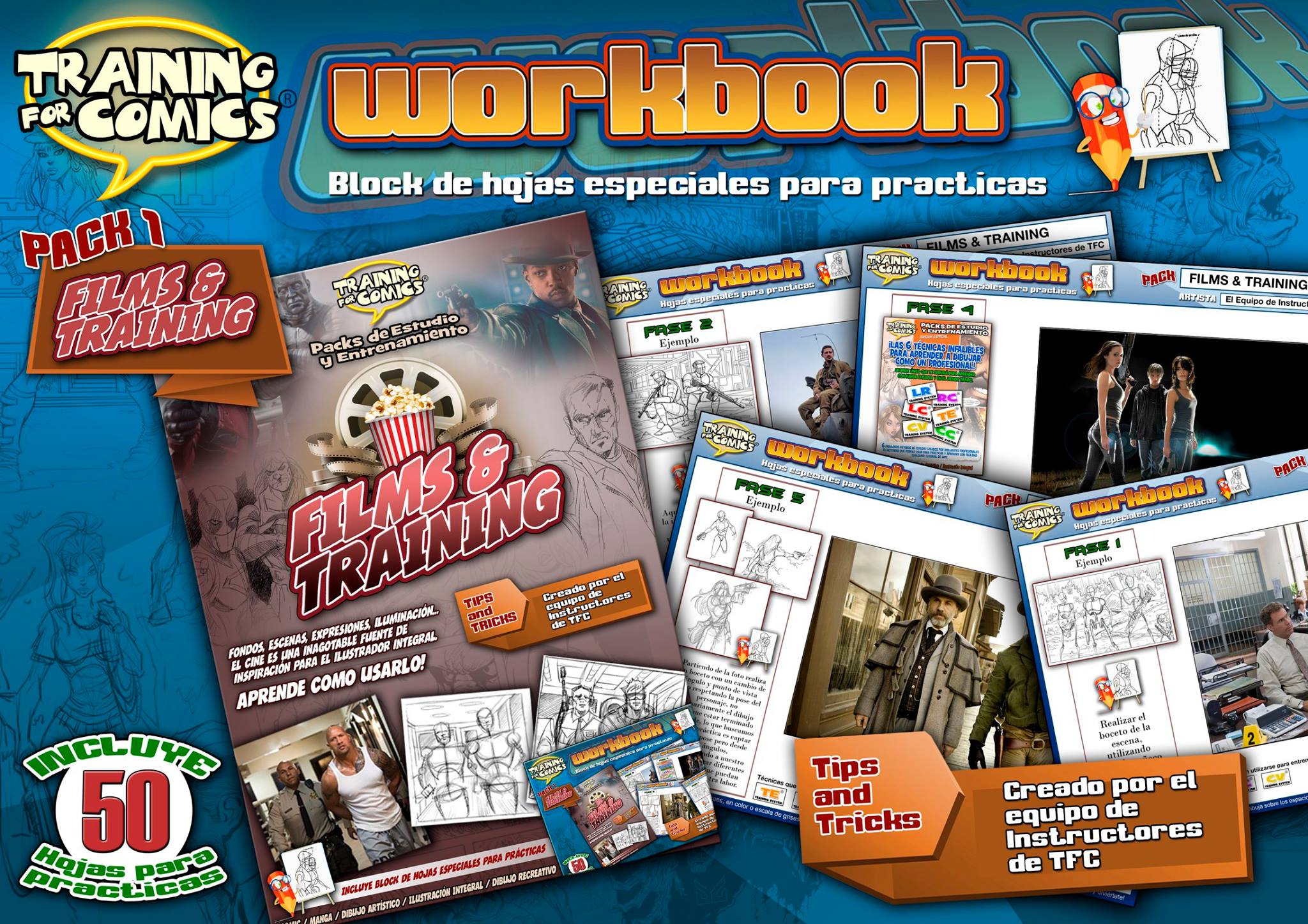 ¡Workbooks de entrenamiento! Listos... - Training For Comics | Facebook