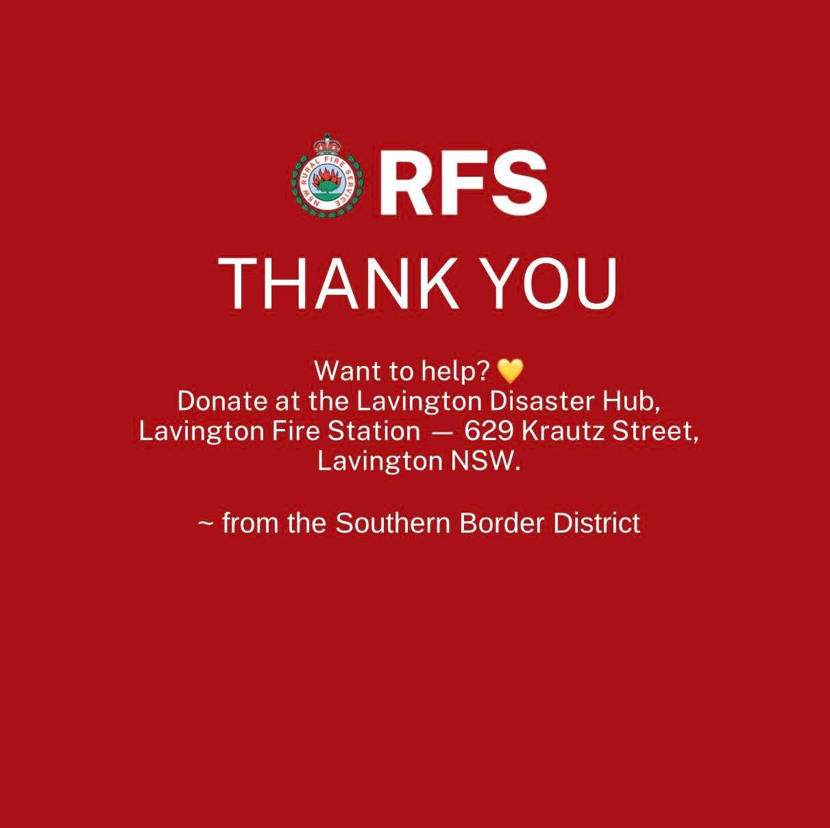Tuesday 13th January 2026... - Lavington Rural Fire Brigade | Facebook
