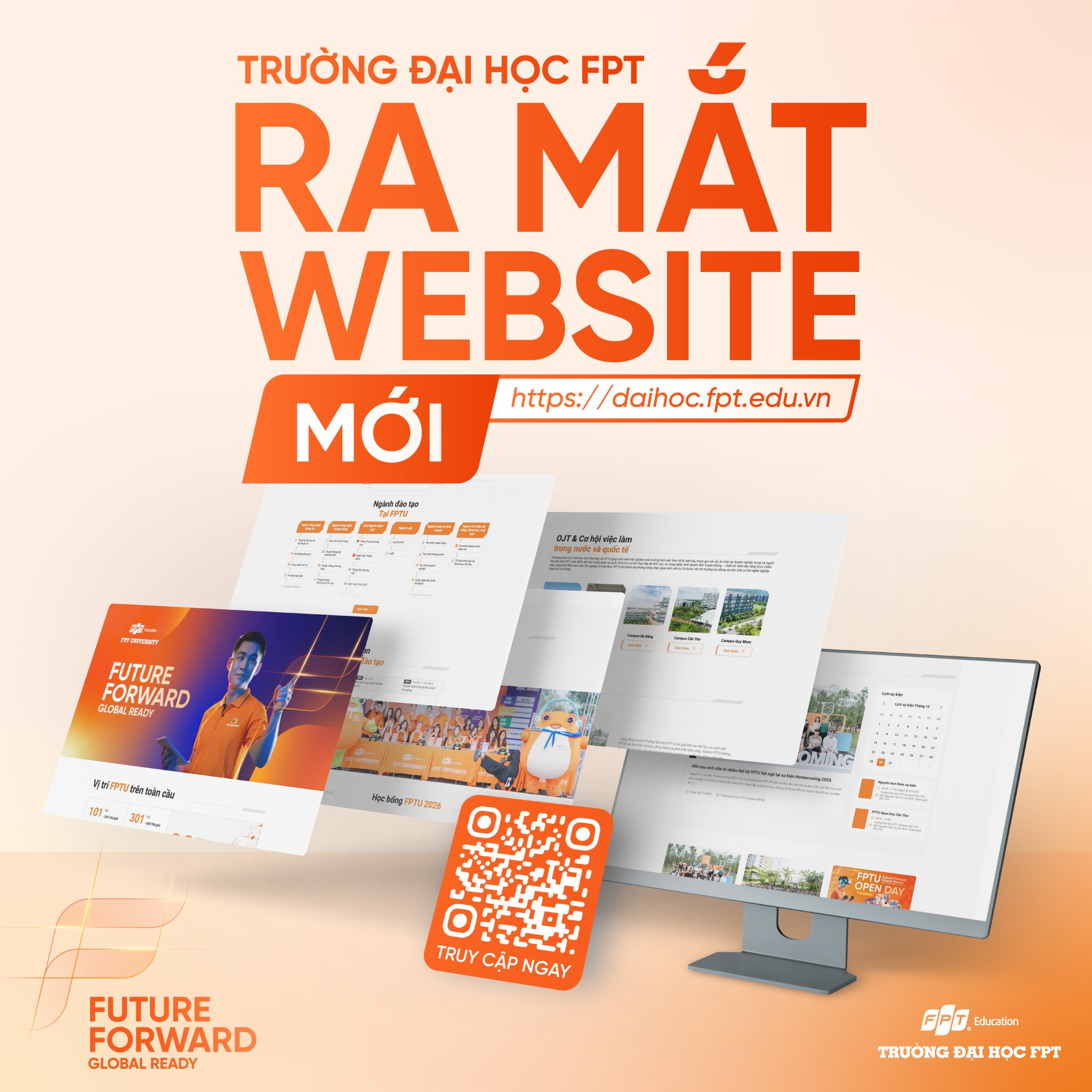 🚀 FPTU RA MẮT WEBSITE MỚI – MỞ CÁNH... - Đại học FPT TP. HCM | Facebook