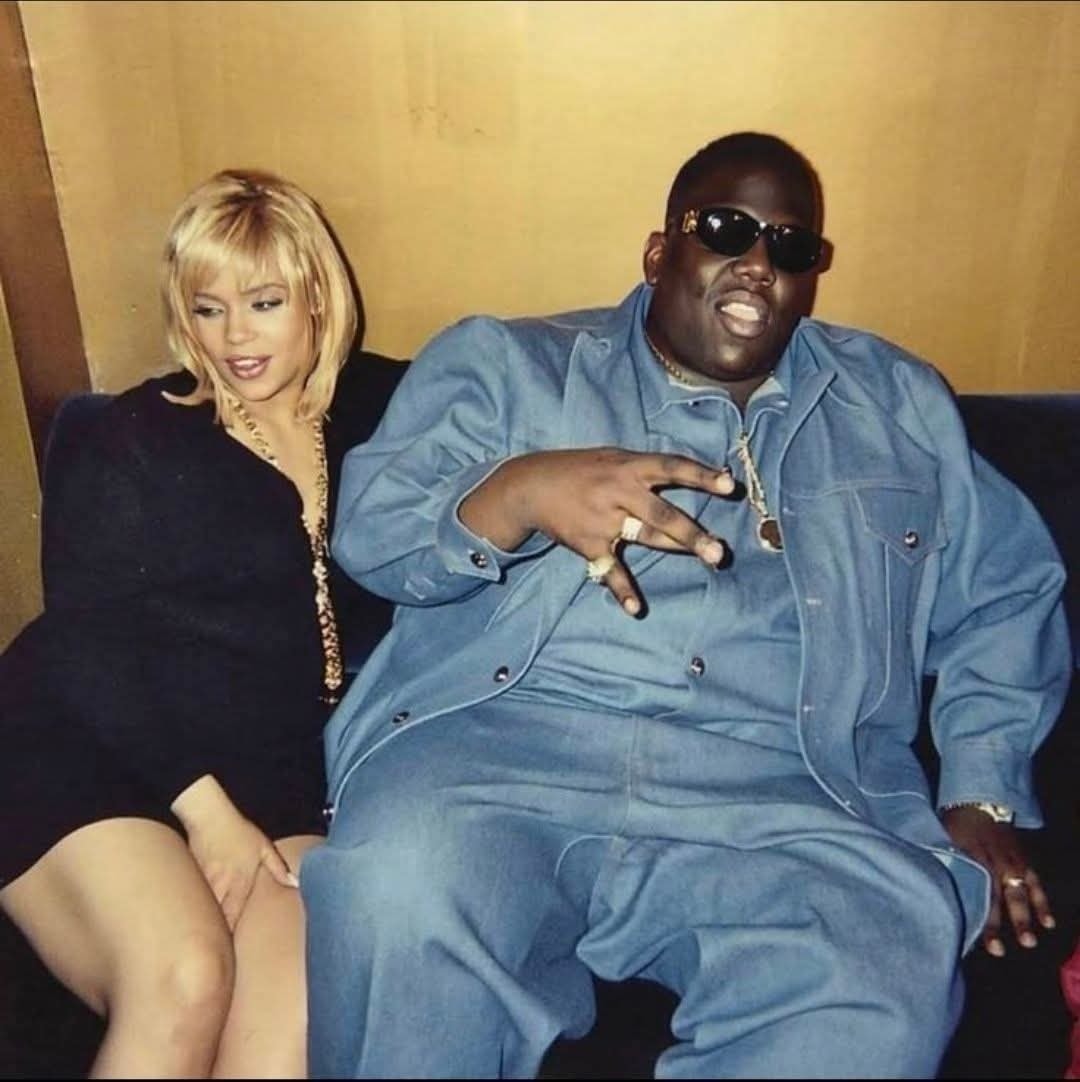 Faith Evans & The Notorious B.I.G. 👑📸