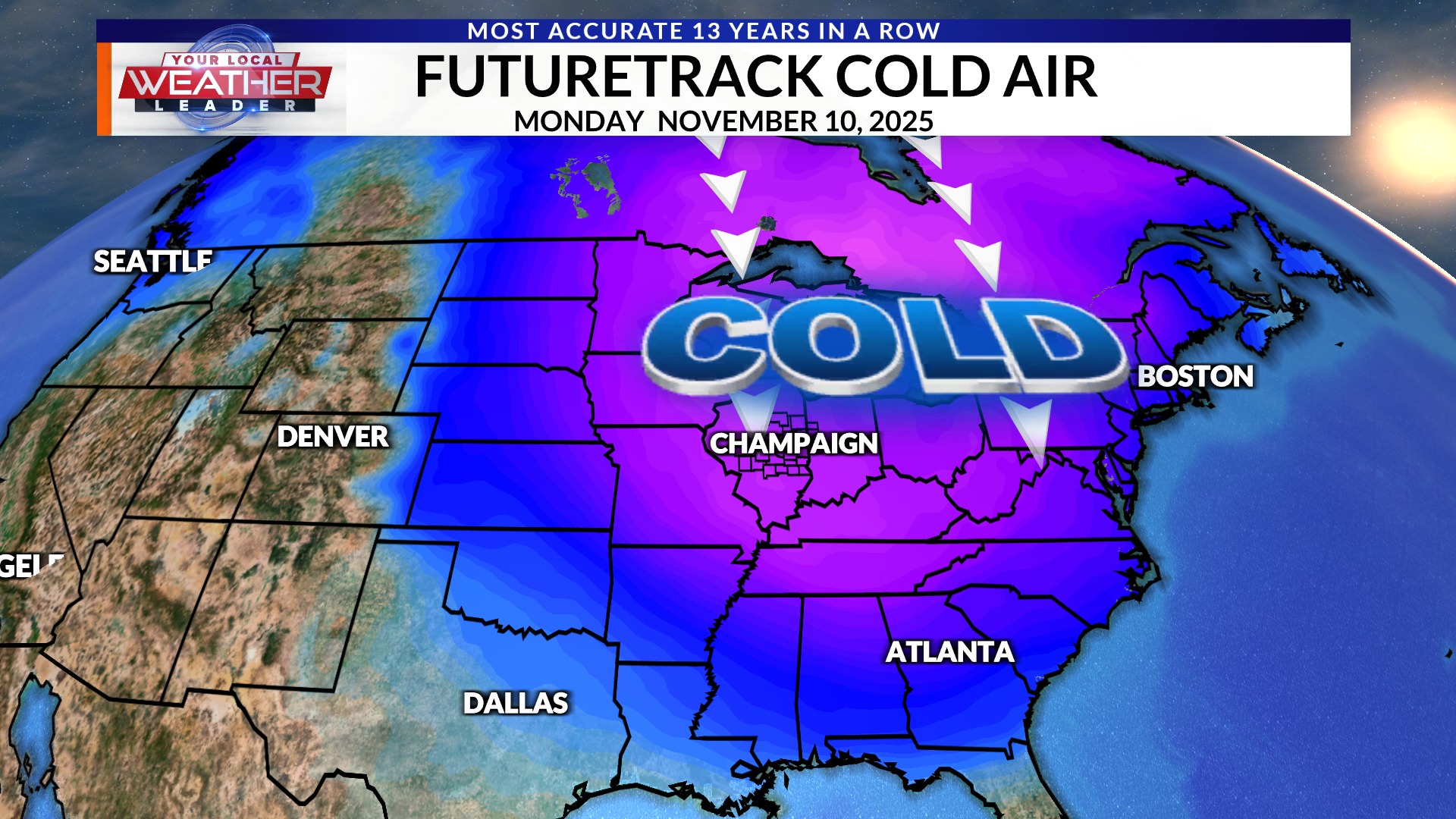 ARCTIC CHILL INBOUND: We're... - Meteorologist Jacob Dickey | Facebook