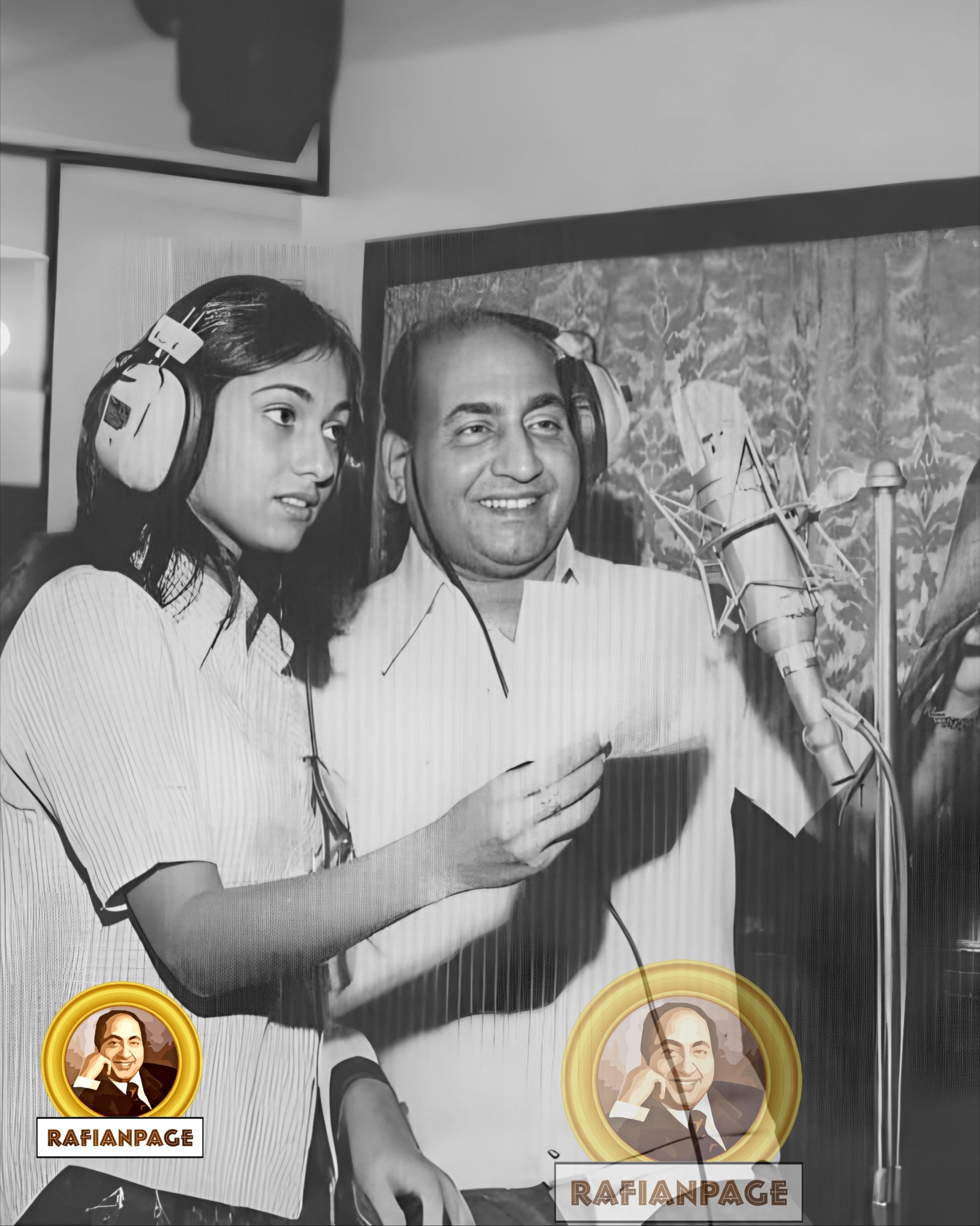 Rafianpage - Mohammed Rafi Sahab and Tina Munim—a moment frozen in ...