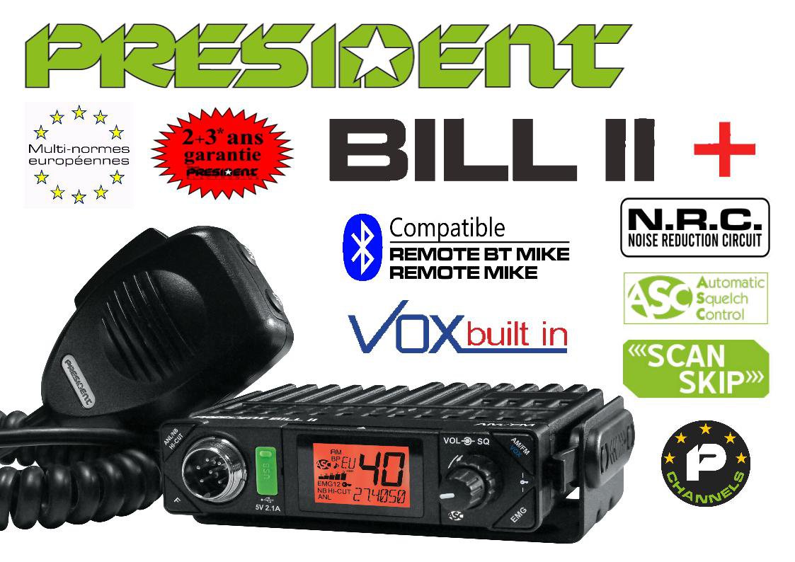 CB+ - Le President Bill II+ est l'évolution la plus récente de cette ...