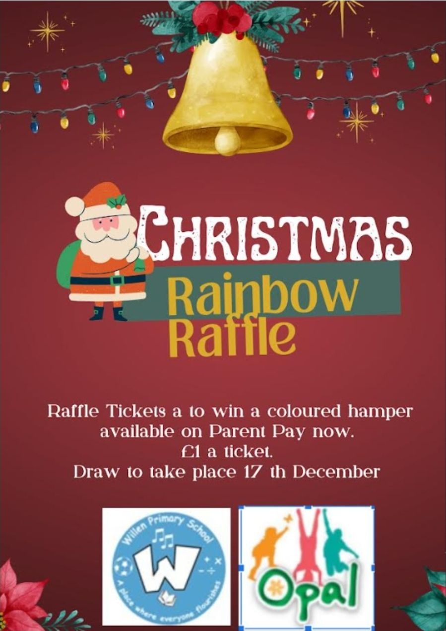 ️🧡💛💚💙💜 Rainbow Raffle! This... - Willen Primary School | Facebook