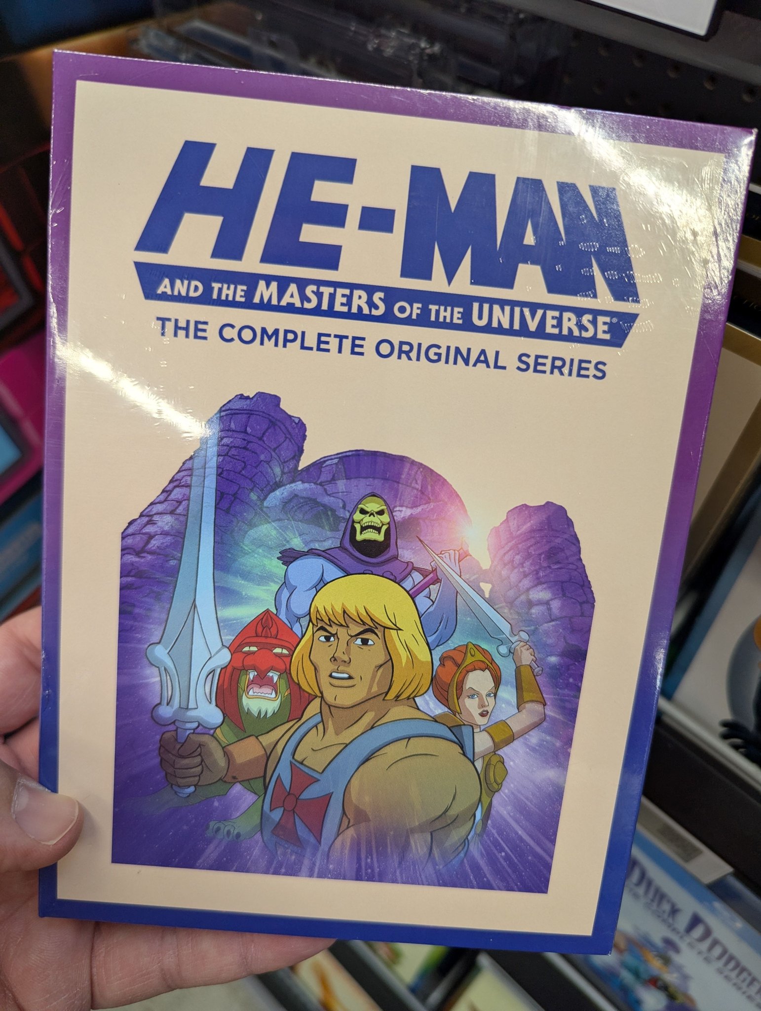 He-Man DVD sets with uniform design at Walmart