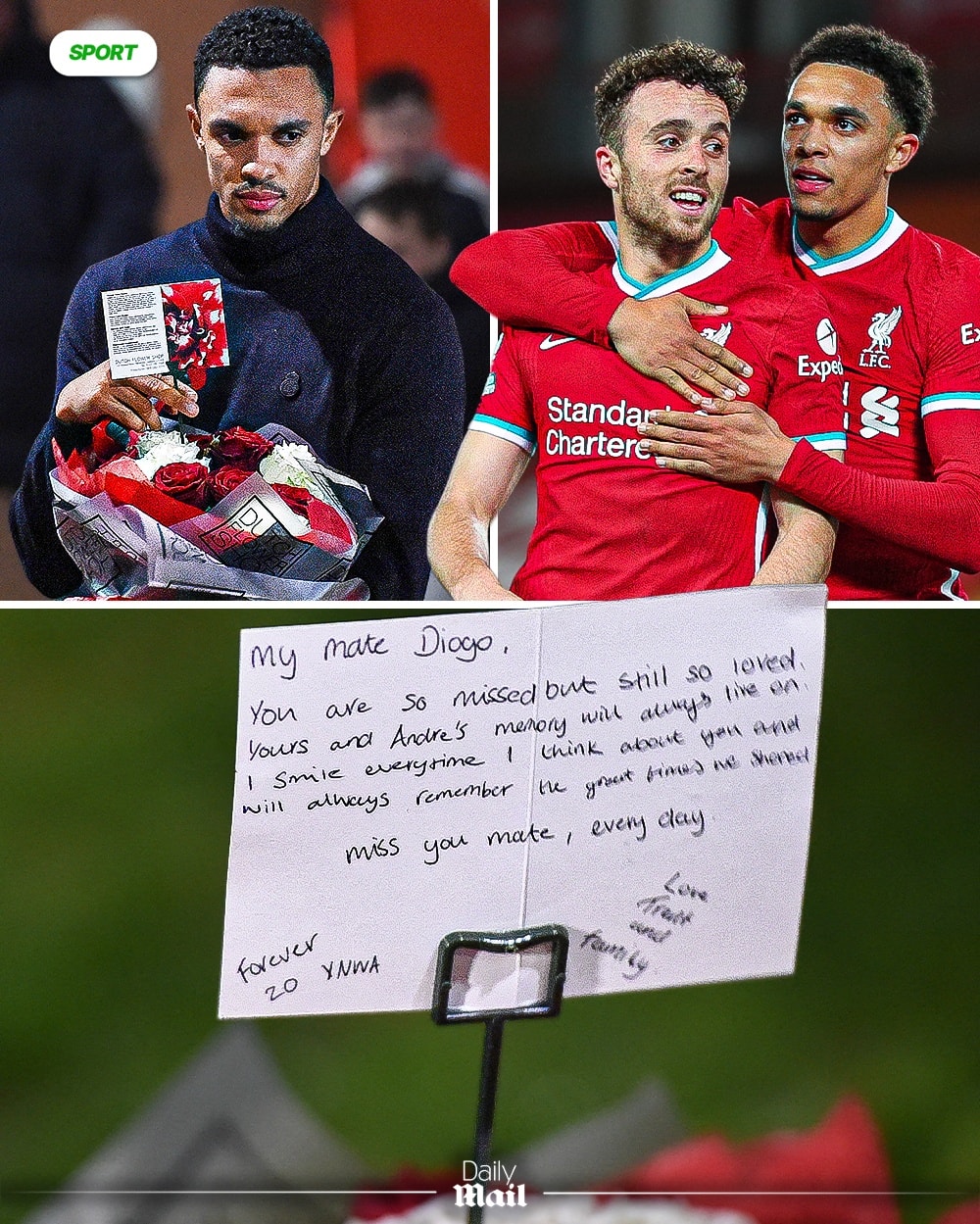 Daily - Trent Alexander-Arnold has paid homage to former Liverpool team ...
