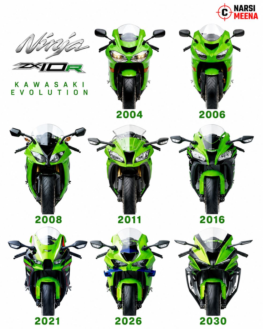 aページ In 1988, the Ninja lineup evolved with the introduction of the