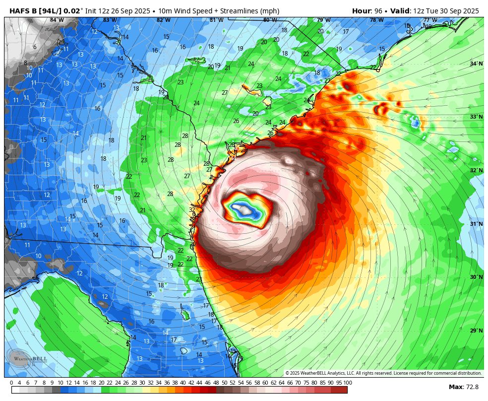 Tropical - 9/26/25 @ 3:05pmEST The new HURRICANE MODELS JUST UPDATED ...