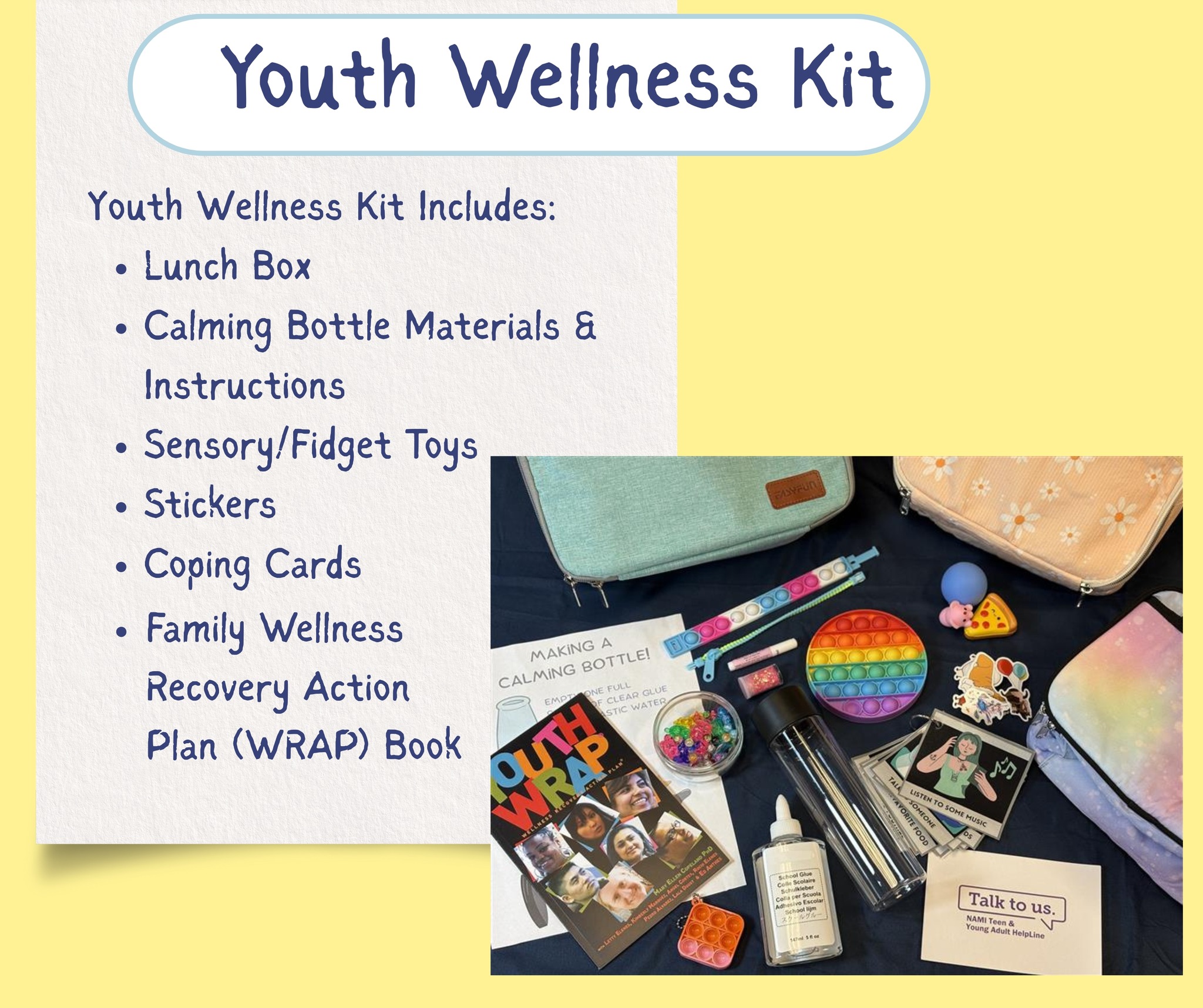 NAMI - When you sponsor a Youth Wellness Kit, you provide a child with ...