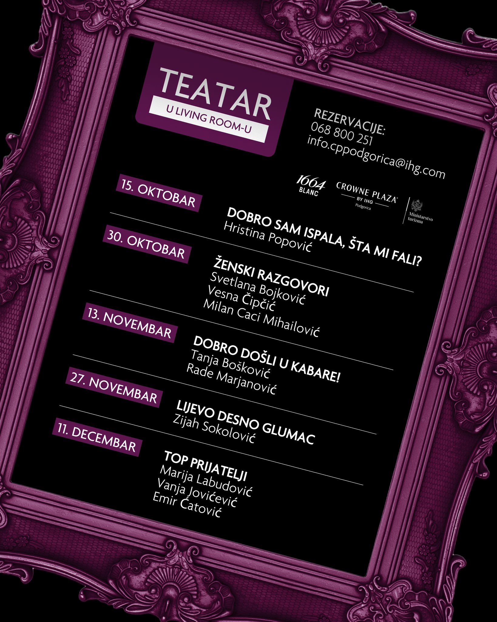 🎭 Teatar u Living Room-u 🎭... - The Living Room Lounge&Dining | Facebook