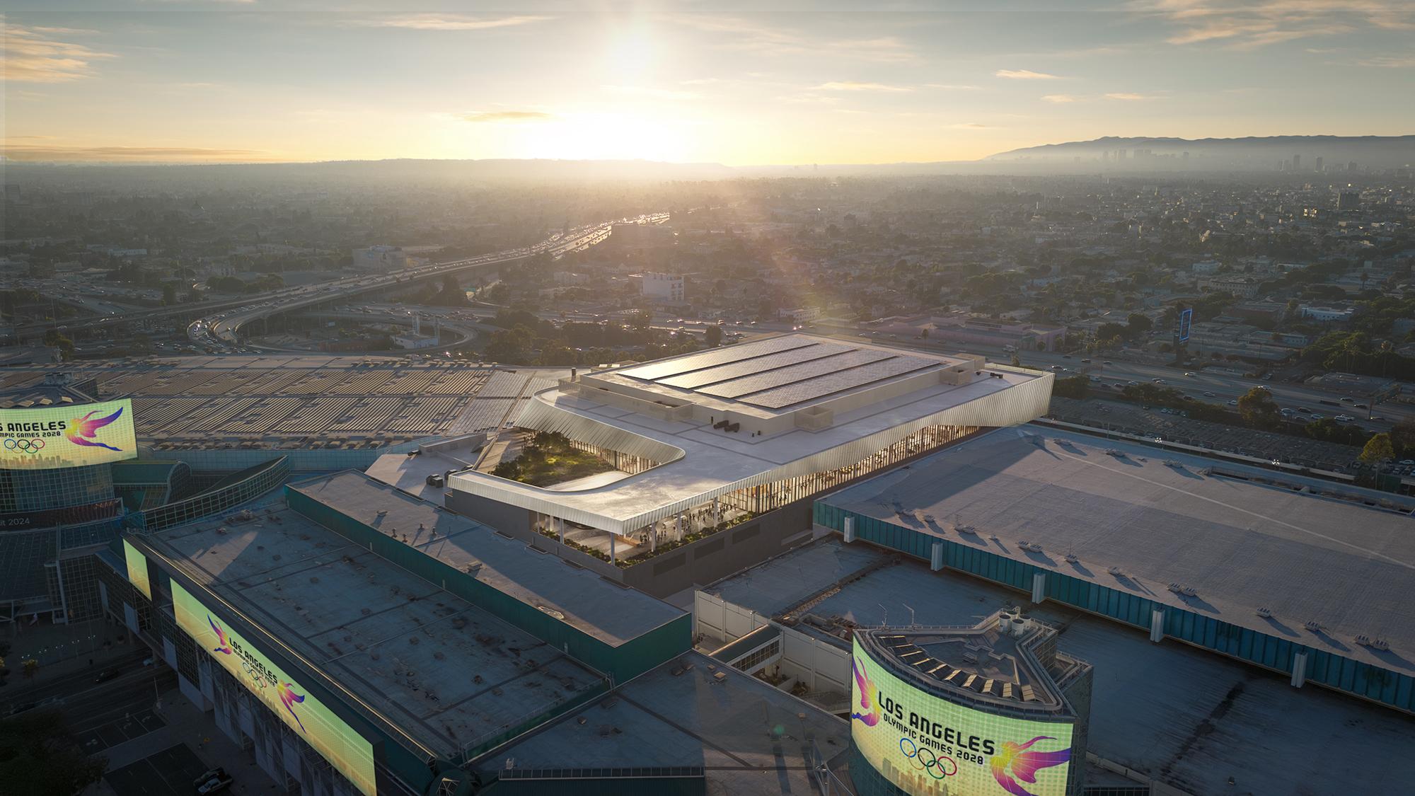 The city of Los Angeles will break ground Wednesday on a massive 