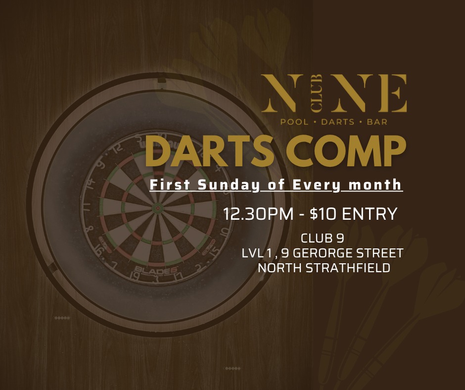 Club 9 Monthly Darts Comp