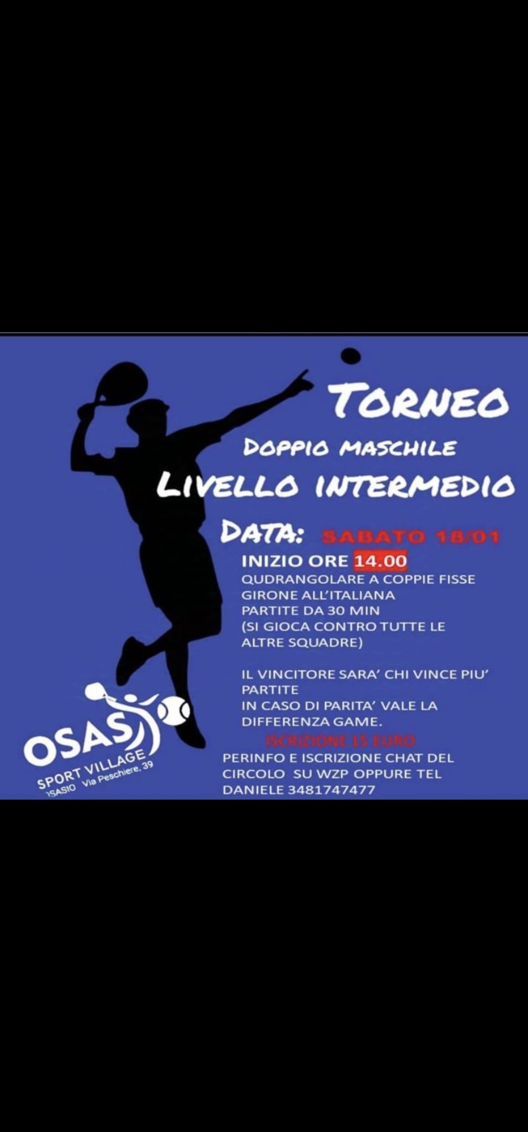 TPRNEO QUADRANGOLARE LIVELLO INTERMEDIO