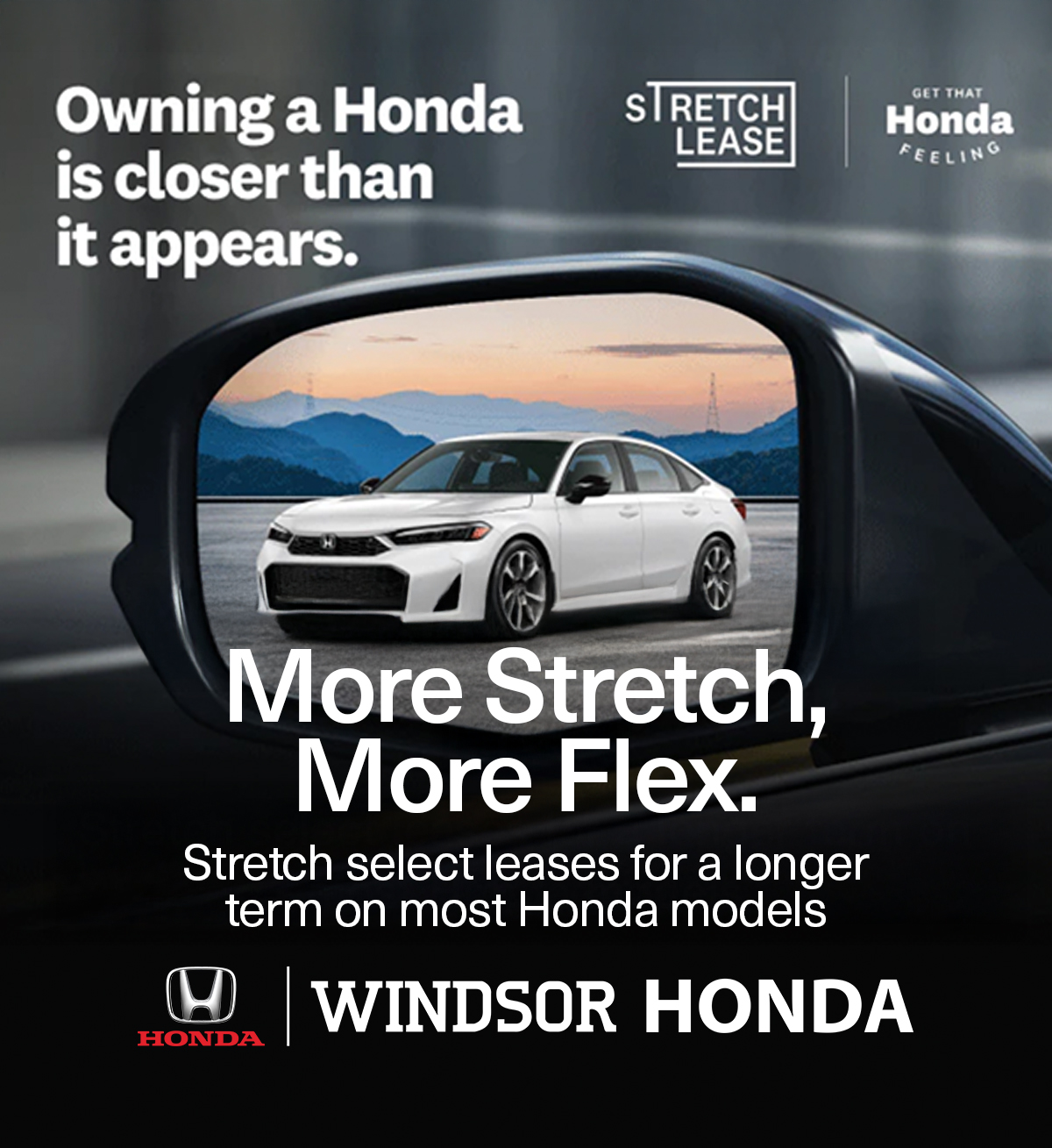 Windsor Honda - 🚘 Owning a Honda Is Closer Than It Appears... | Facebook