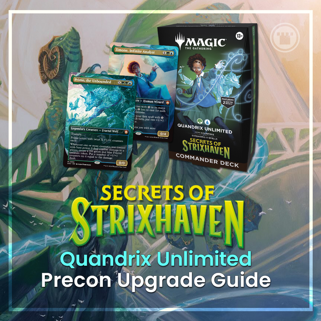 mtg quandrix commander deck SECRETS OF STRIXHAVEN UNLIMITED Magic: The Gathering Strixhaven Commander