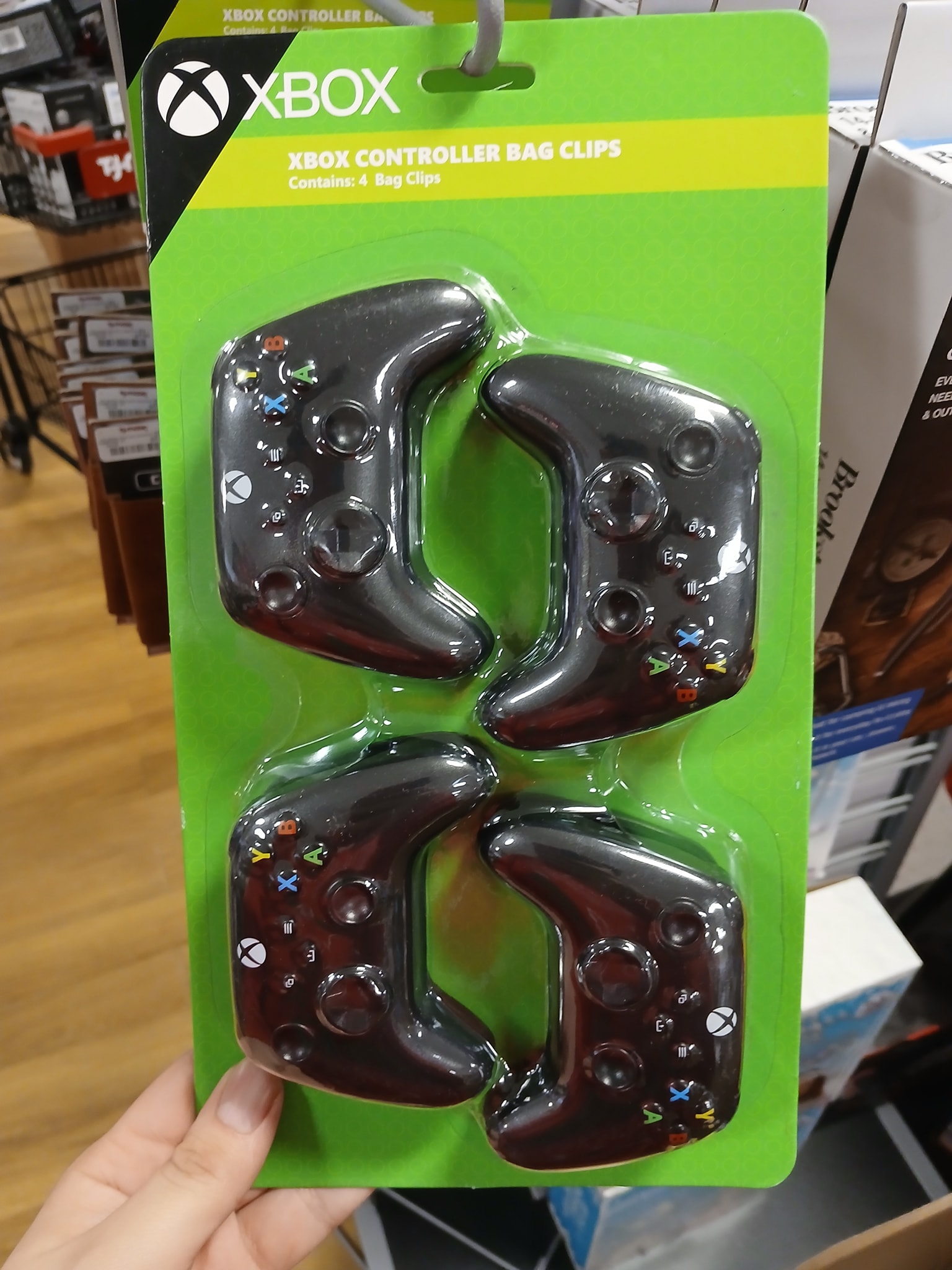 Xbox controller bag clips found at TJ Maxx