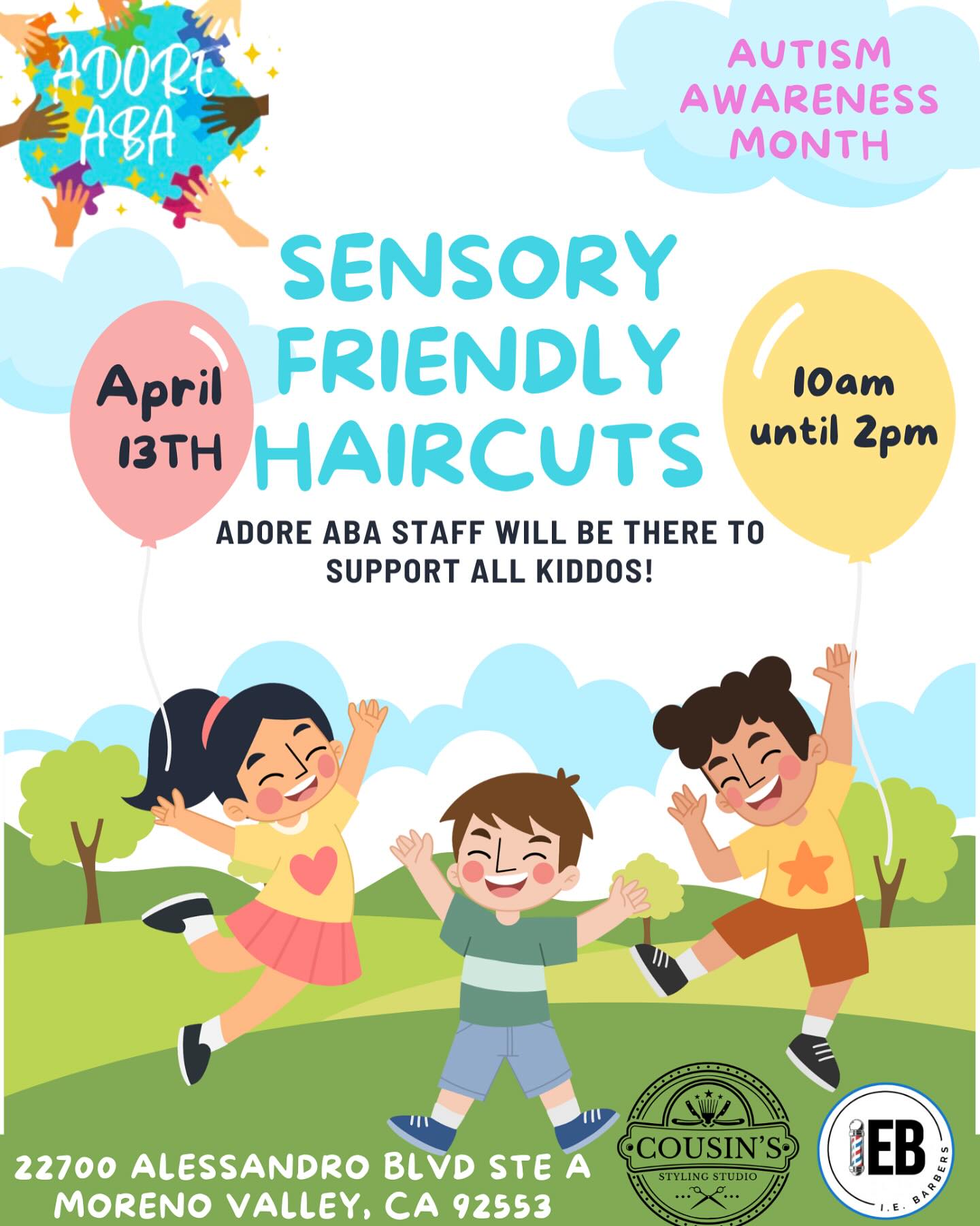 Sensory Friendly Haircuts