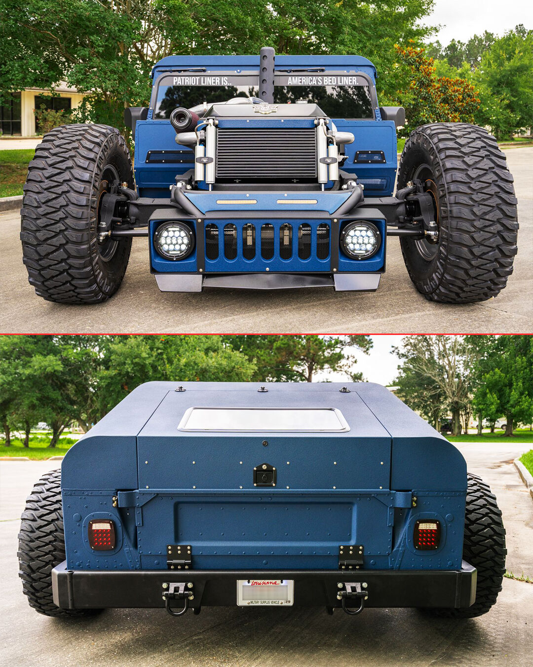 レア⭐︎　ROAD RUNNER　神戸 　L　囚人カスタム Jeff Dunham's $250K Humvee Is a 750-HP slammed rat rod built to