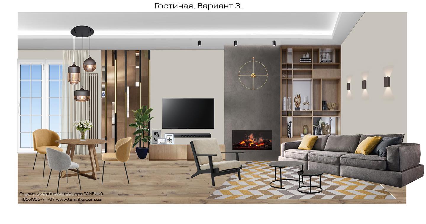 Дизайн интерьера в Харькове - Студия дизайна интерьера Тамрико | Kharkiv